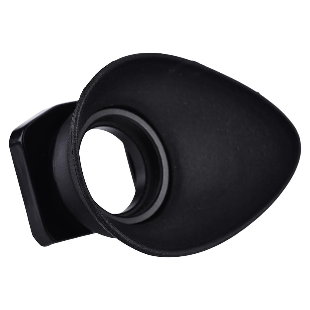 Plastic Camera Lens Eyepiece Eye Cup Black Accessory for Canon EOS 5DIII 1DX 7D