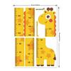 Cute Cartoon Height Sticker Unicorn Dinosaur Giraffe Wall Height Measuring Ruler Stickers For Kids Room Kindergarten Decor
