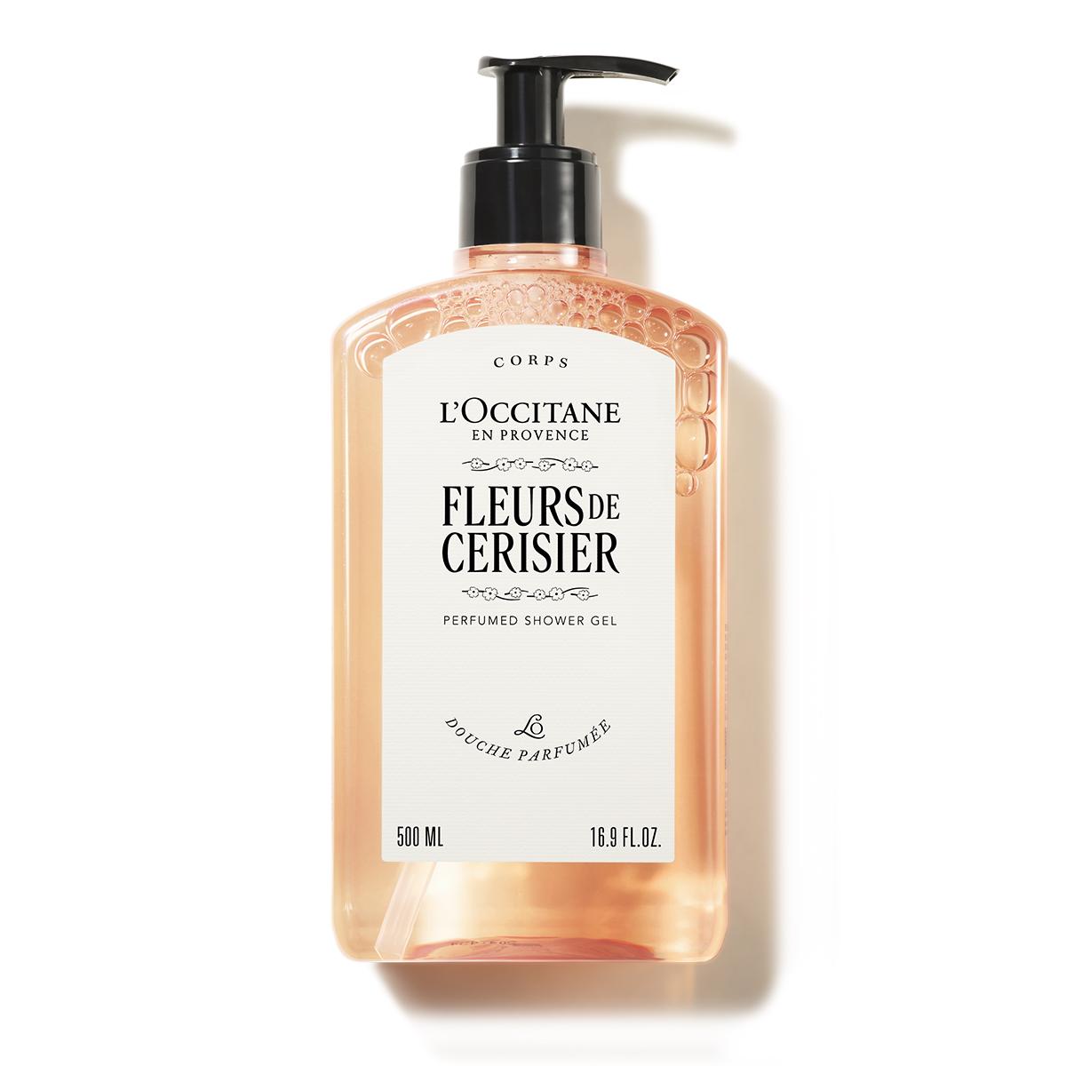 [L Occitane] Fleurs de Cerisier Perfumed Shower Gel 500ml (Cherry Blossom)