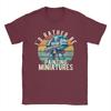 Graphic Printing Warhammered 40K T Shirt for Men Women I'd Rather Be Painting Miniatures 100% Cotton T-shirts Short Sleeve Tops