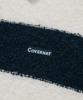 COVERNAT Boucle Yarn Rugby Knit Dark Navy