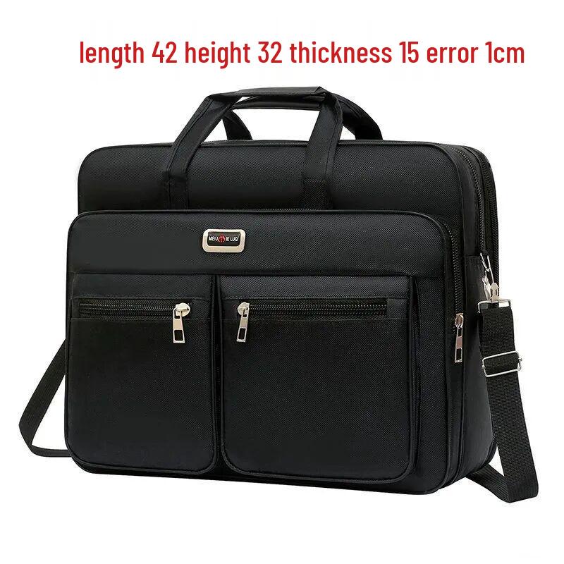 Korean Oxford Waterproof Men's Crossbody Bag - Wear-Resistant Casual Sport Briefcase Handbag