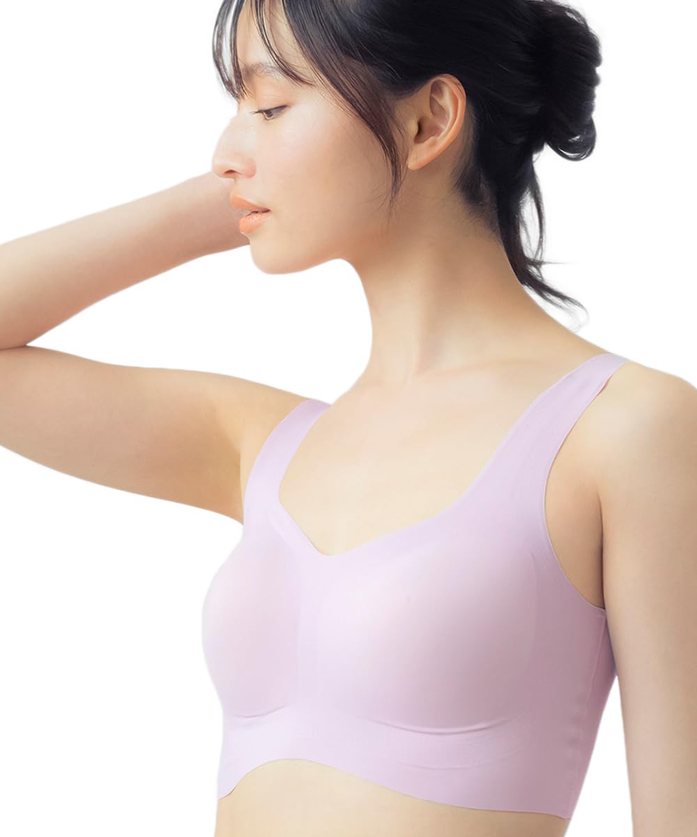 

Беспроводные Размеры Эластичные для Комфортного Гладкого Ощущения на Теле Посадка Бюстгальтер Одинарный Маленький и Большой PI L [Крыло/Wacoal] Бюстгальтер, S-3L, Посадка, Влагоотводящий,