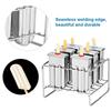 Stainless Steel Molds Ice Cream Industrial Home Kitchen DIY Ice Pop Mould Maker Tool(2#)