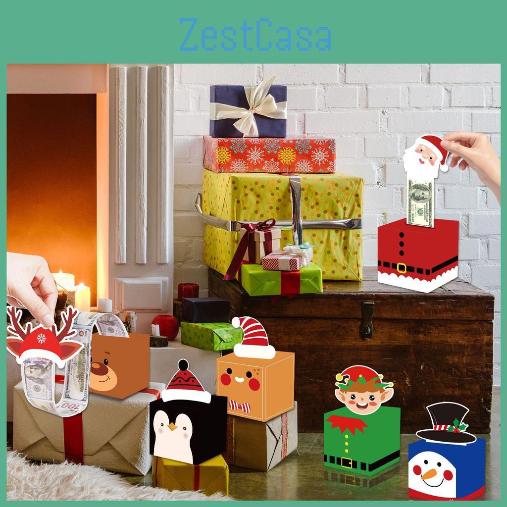 Pouch Holiday Christmas Set With Cash Extraction Feature For Festive Gifting