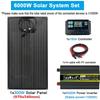 300W 600W Solar Panel Kit 18V Flexible Monocrystalline Solar Cell Power Charger for Outdoor Camping Yacht Motorhome Car RV Boat