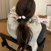 Elastic Hair Bands Scrunchies for Women Korean Style Pearl Bowknot Hair Rope Ties Hair Accessories Ponytail Holder Rubber Bands