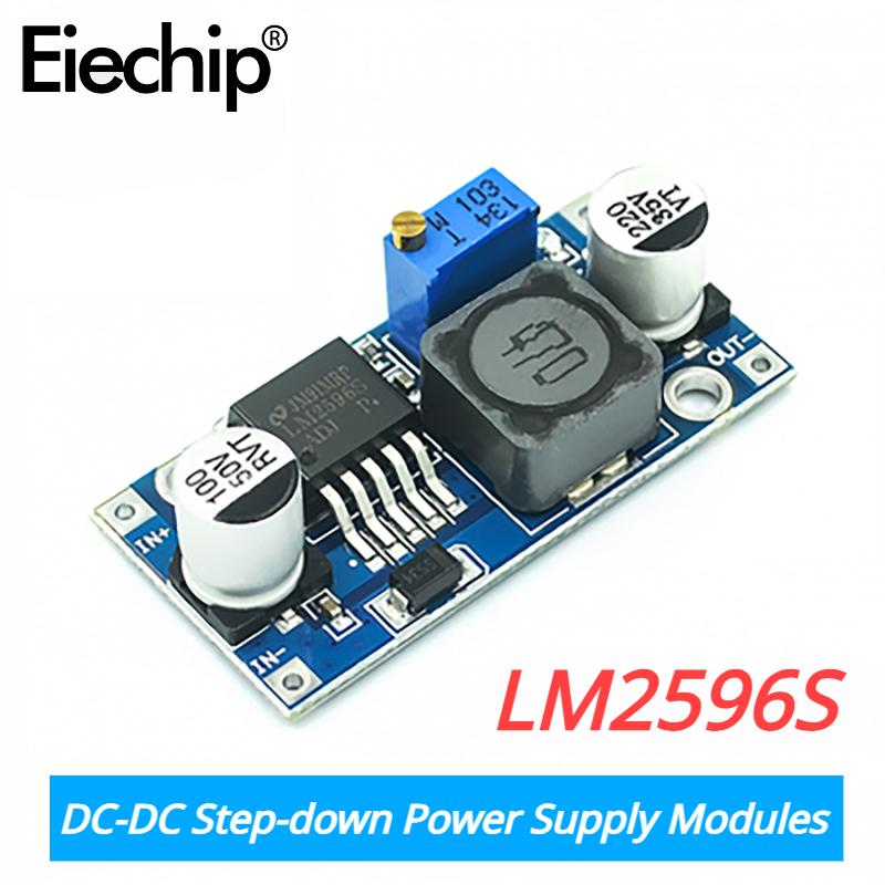 

1pcs LM2596S DC-DC Buck Module Модулі блоків живлення 3A LM2596 Регулятор напруги DC-DC Module хакі