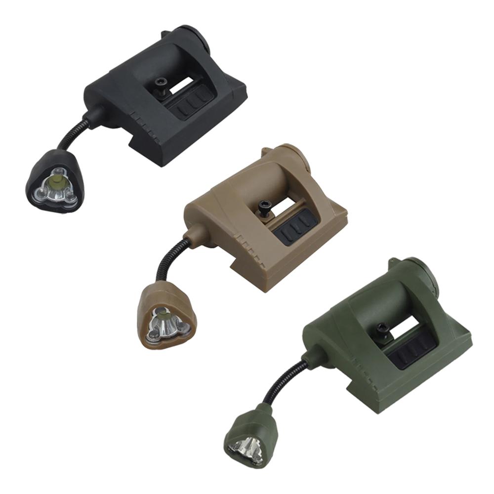 NEW Tactical Helmet Light 3 Modes LED Flashlight Outdoor Night Lighting For Laser Hunting Military Cycling Fishing Helmet Lamp