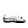 Adidas Originals SAMBA OG Moonlight Ballet Large Pearl Lightweight Breathable Low top Skateboard Shoes Unisex Silver B75806(Team920-)