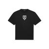 Men's SS21 Pattern Printing Round Neck Short Sleeve Black 651795TKV771070