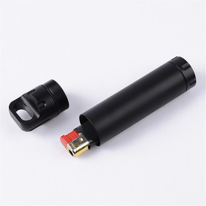 Vodotěsná úložná trubice pro venkovní použití Kompaktní cestovní víceúčelový úložný kontejner pro kempování a cestování