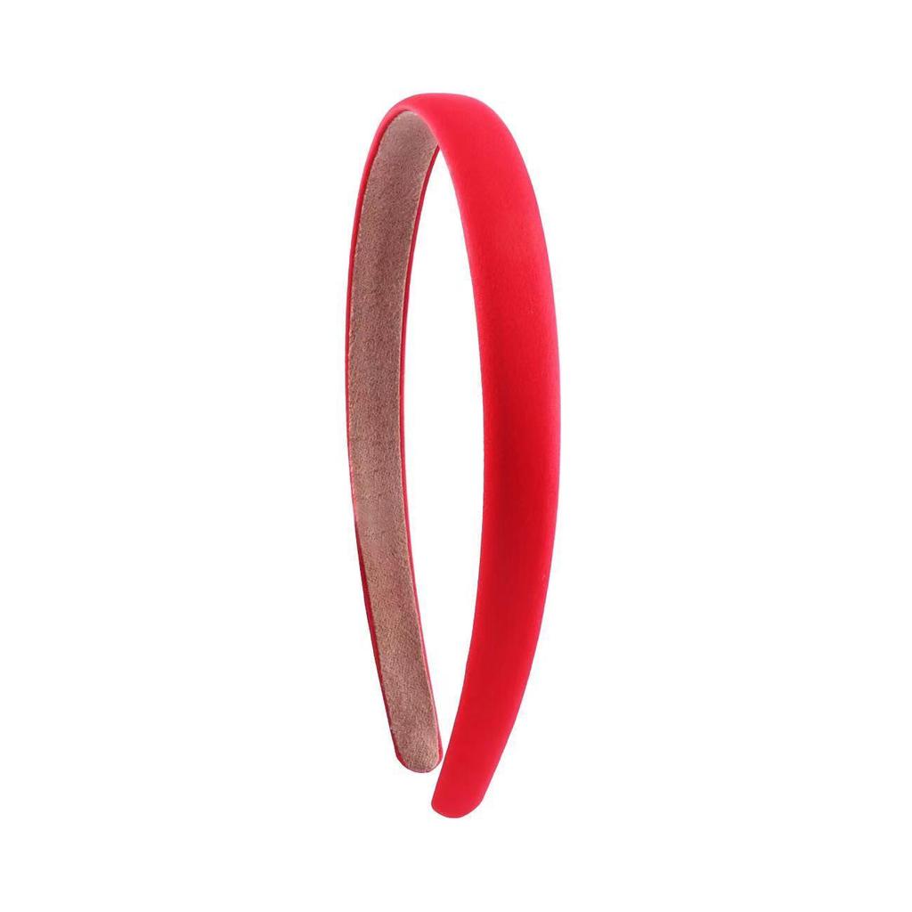 Kids' Solid Color Wide Edge Headband – Handmade Fabric Base, Perfect for Summer DIY Accessories