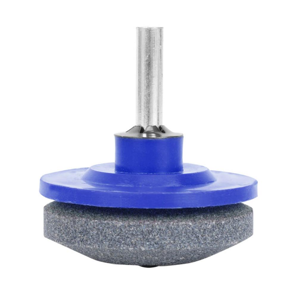 

Sharpener Lawn Mower Blade 1Pcs Accessories For Power Drill Garden Lawnmower Plastic Silicon Carbide High Quality синий