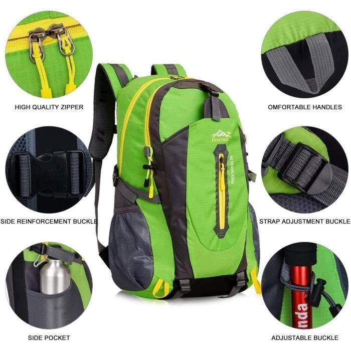Backpack - NEW - 40L - Water Resistant - Lightweight - Casual
