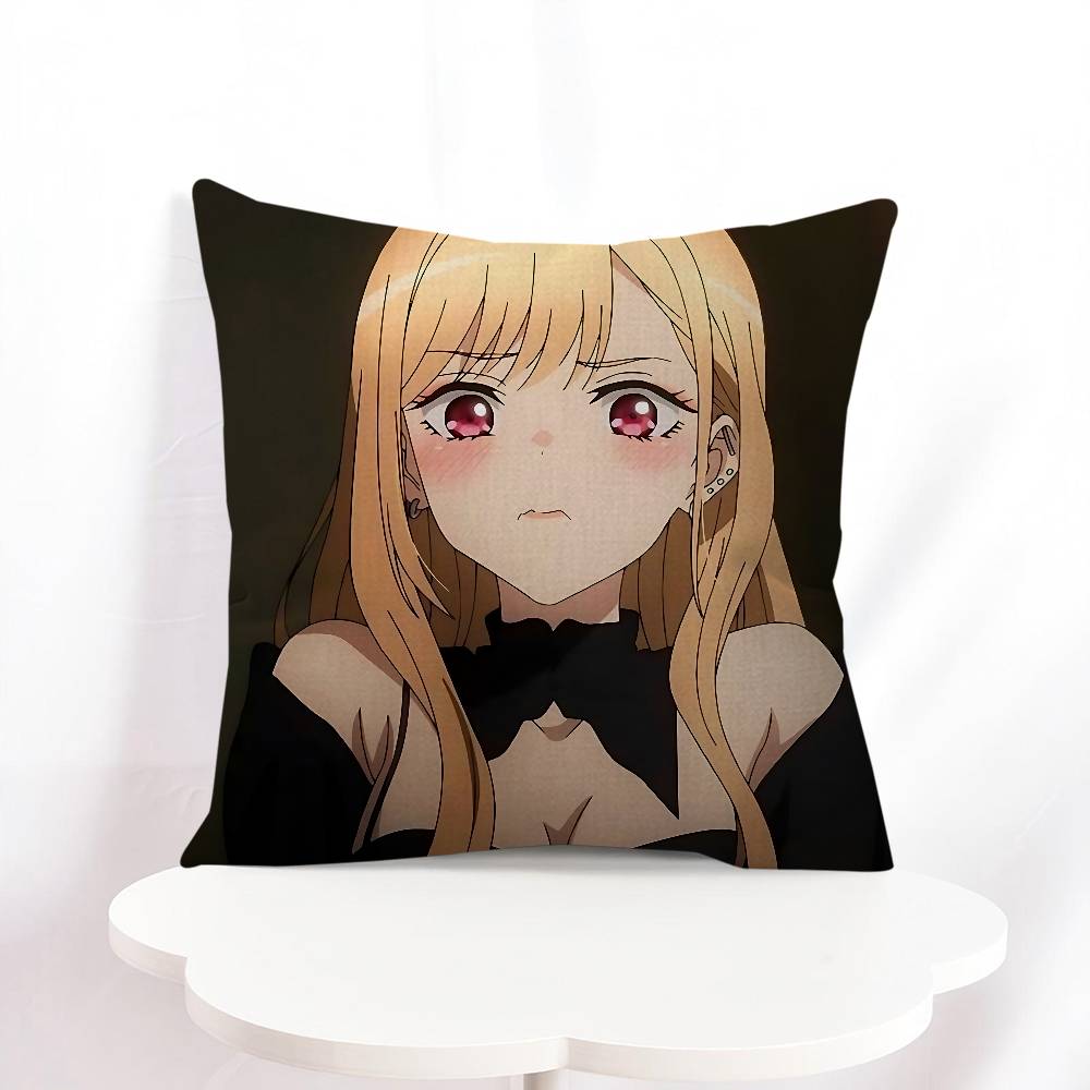 M-Marin Kitagawa Pillow Gift Home Office Decoration Pillow Bedroom Sofa Car Cushion CoverPillow Case