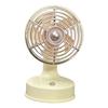 Mini Desk Fan USB Rechargeable Single Speed Personal Table Fan Adjustable 90 Degree Head Tilt Quiet Fan for Bedside Desktop