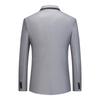 Men's Casual Business Wedding Long Sleeve Buttons Slim Fit Suit Coat Jacket