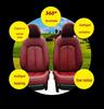 Leather Replacement Covers for A6 A8: Seat, Interior, Console, Dashboard Renovation