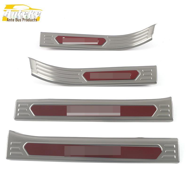Trumpchi GA4 Stainless Steel Sill Scuff Plates - Scratch-Resistant Decorative Car Stickers