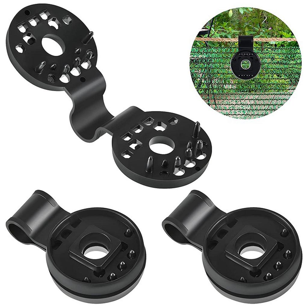 Pack of 60 Plastic Clips for Protective Cloth Shading Cloth Clips Round Shading