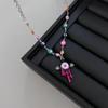 Evil Eye Necklace Evil Eye Ear Pins Sweet and Fashionable Alloy Accessories Evil Eye Jewelry for Party Wedding Daily