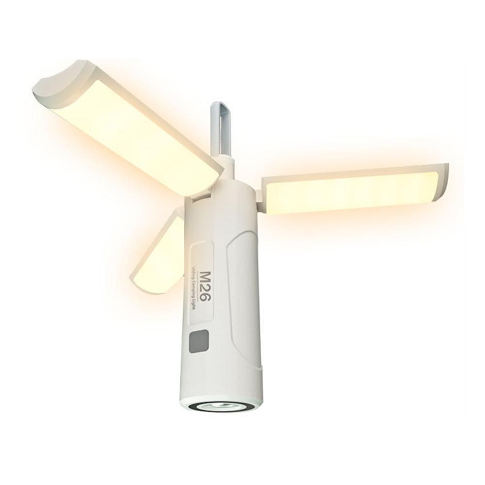 Foldable Camping Lantern Portable Power Bank Outdoor Lighting Flashlight Tent Light LED Rechargeable Emergency Equipment Lamps