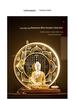 Keramik Shakyamuni Buddha Statue - Wohnzimmer Kunstwerk mit den Drei Heiligen und Lichtkreis Design