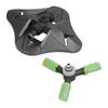 Lawn Water Sprinkler Automatic Flower Watering Device Three Prong Sprinkler for Garden Watering Gardening