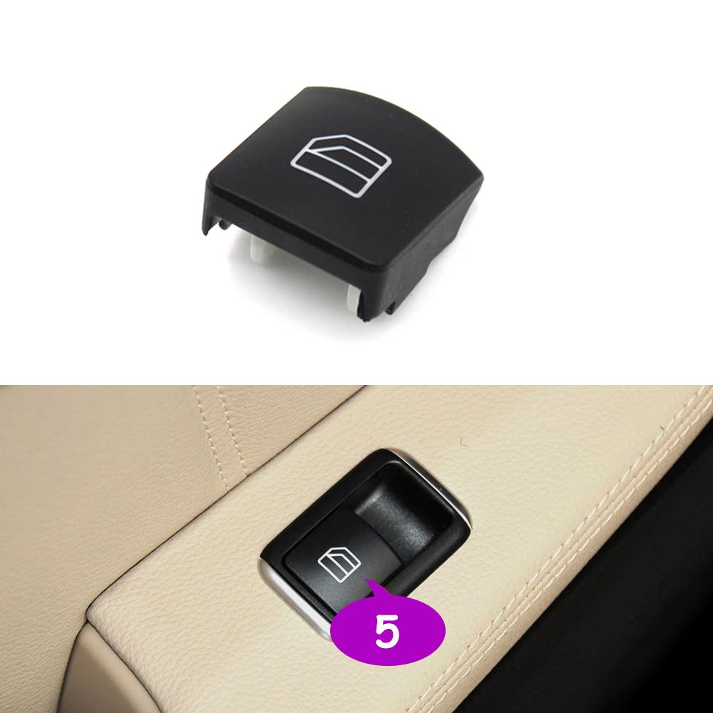 W176 W246 W204 W212 W207 W156 X204 Interior Car Window Regulator Switch Button Cover Cap For Mercedes Benz A B C E GLA GLK Class