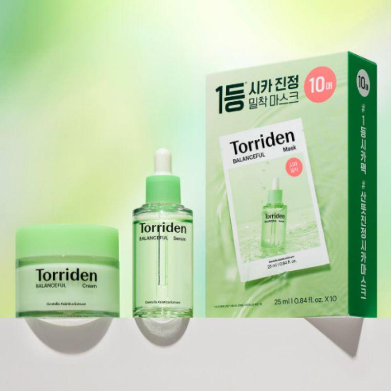 Torriden BALANCEFUL Cica Emergency Soothing Care Set 3pcs