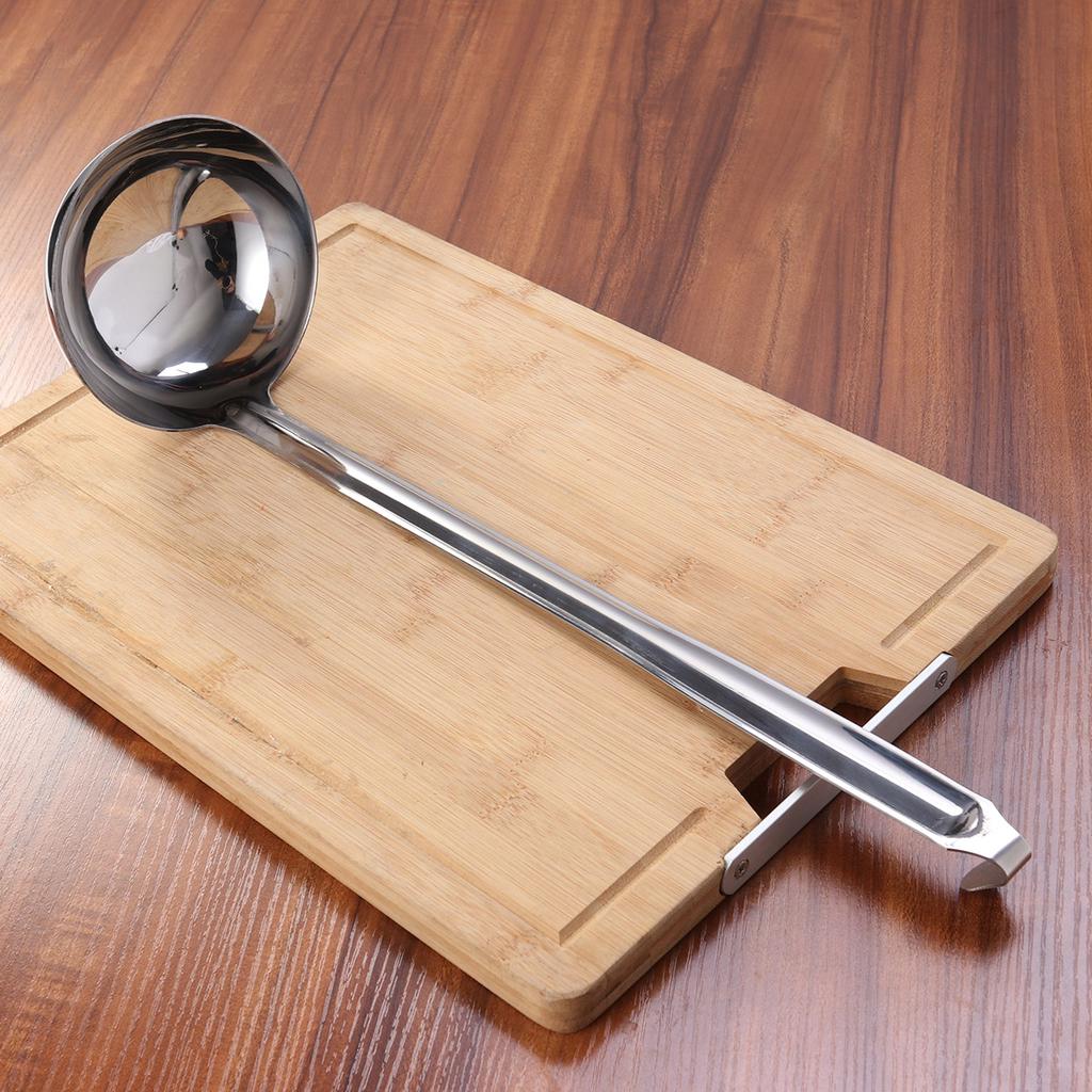 Buy 1PC Long Handle Heavy Duty Serve Soups Spoon Cooking Tool Dinnerware Kitchen Utensil at