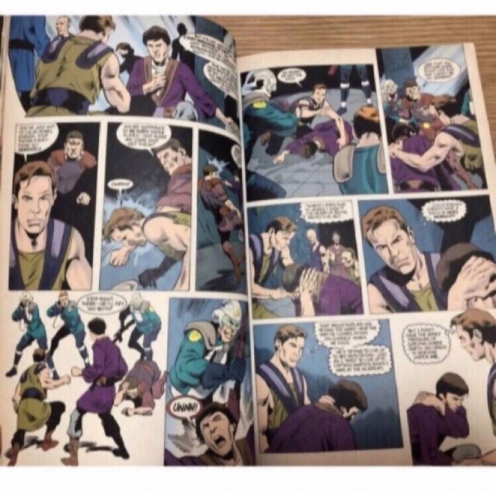 [USED] American comic STAR TREK foreign book rare Star Trek English space color