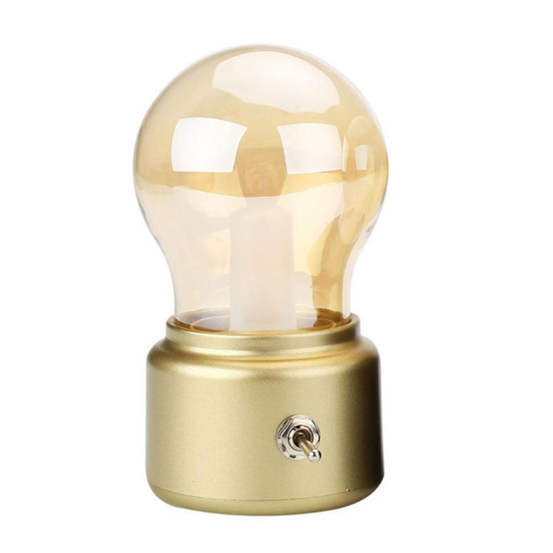 

2021 Classic LED Bulb Inflatable Blow Light Decorative Lamp Retro USB Batte