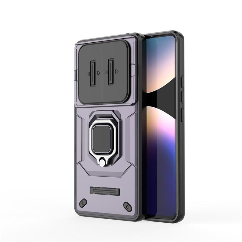 For Xiaomi Redmi Note 14 Pro 4G Case Redmi Note 14 Pro Cover Slide Camera Protector Holder Phone Cases Redmi Note 14 Pro Plus