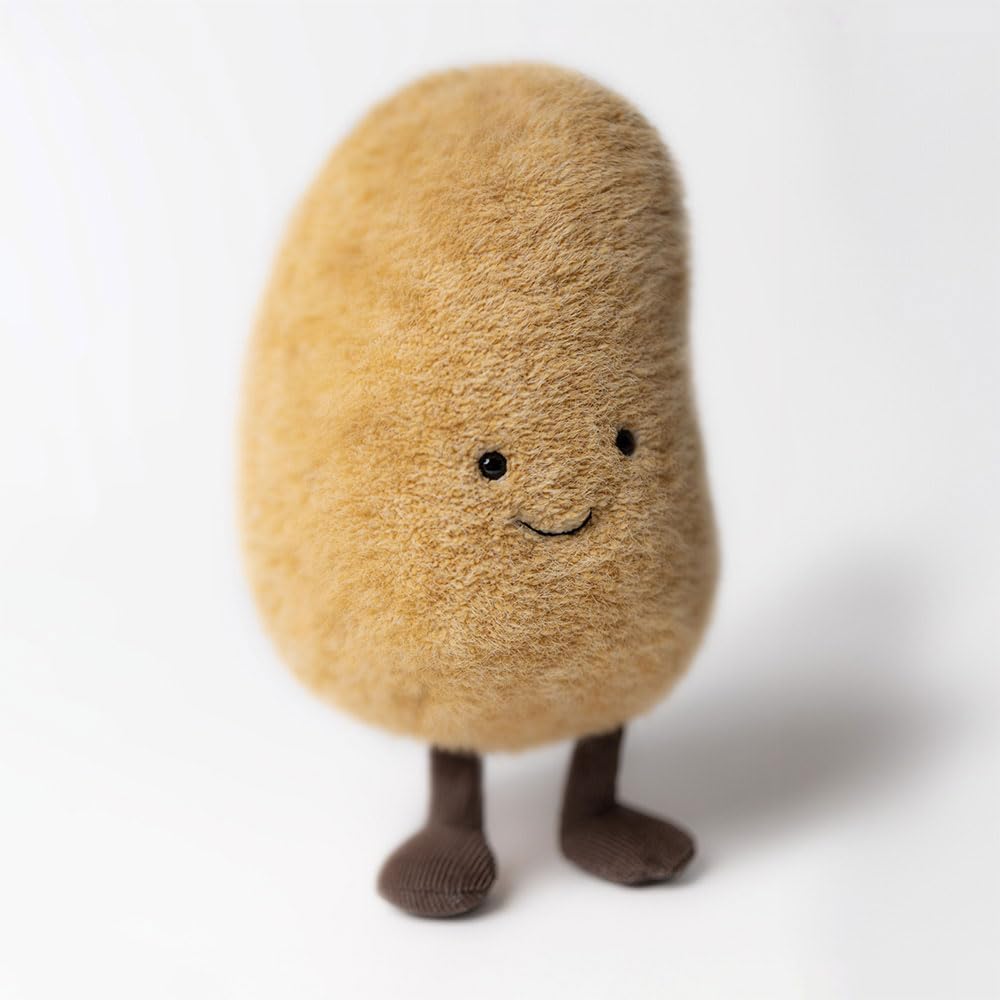 Jellycat Amuseables Potato Plush Toy 7.5" - Stuffed Vegetable - Fun Gift Idea