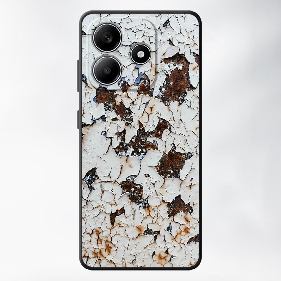 Phone Cover Case for Xiaomi Redmi Note 14 A5 A4 12C 13C K80 K40 11S 14C 9 8 7 12 11 Pro 12S 13 Pro Plus A3 A1 A2 10 Fashion Rust