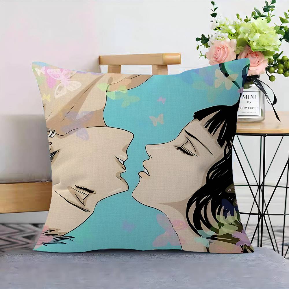 Anime PParadise Kiss Shoujo Manga Pillow Cushion Cover Pillowcase Living Room Sofa Home Decor Customized