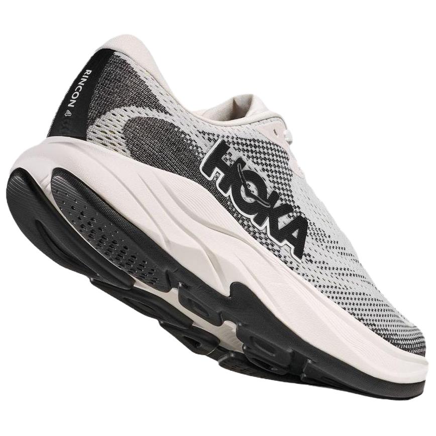 HOKA Rincon 4 White Black Men Sneakers 1155130-WBLC