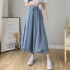 High Waisted Wide Leg Pants for Women's Chiffon Fashion Korean Version Loose Cropped Pants Summer Casual Versatile Pants