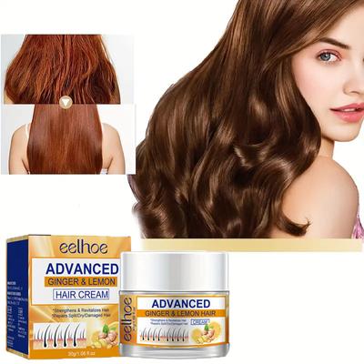 Ginger Lemon Hair Repair Cream for Smooth, Soft and Moisturized Hair