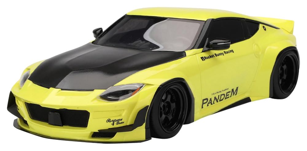 

TOP SPEED Масштаб Pandem Nissan Z Ikazuchi Желтый Готовая модель TS0529 1/18 (РЗ34)