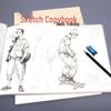 Basic Training Sketch Copybook: 2 Volumes for Figure Painting and Line Drawing
