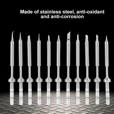 Punta per saldatore elettrico Mini tipo penna Punte per saldatore in acciaio inossidabile di ricambio per saldatore TS100