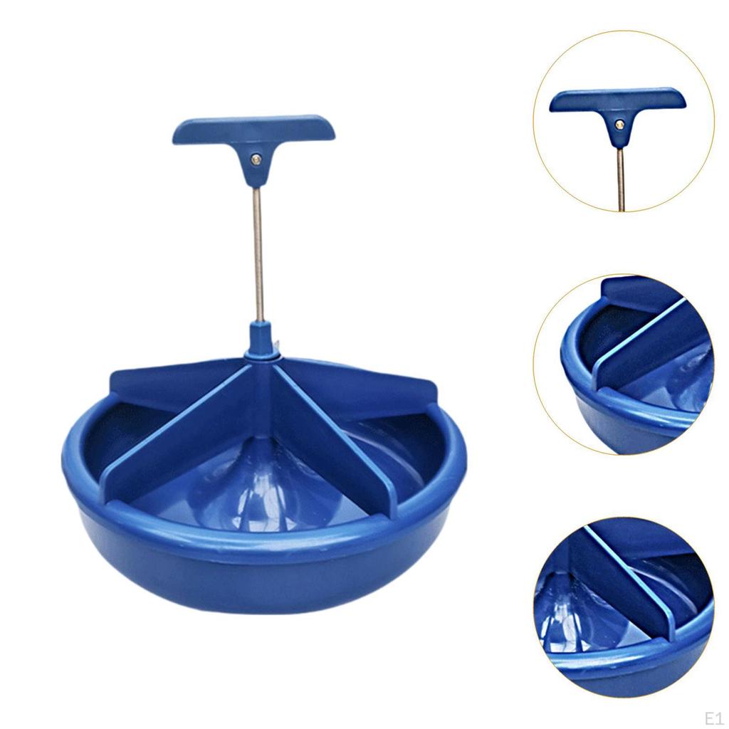 Pig Feeder Waterer, Livestock feed Bowl,Slots Piglet Feeding Trough, Food Tray, for Poultry,