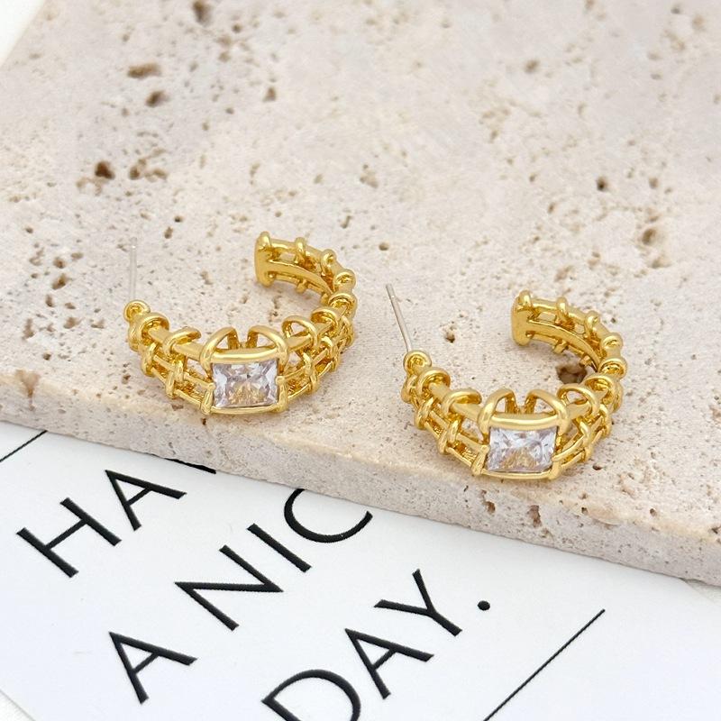 Summer Design Premium Earrings Zircon Earrings Women S Stud Earrings