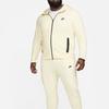 Nike Sportovní mikina s kapucí na zip Tech Fleece Windrunner Kokosové mléko/Černá Pánská Streetwear FB7921-113