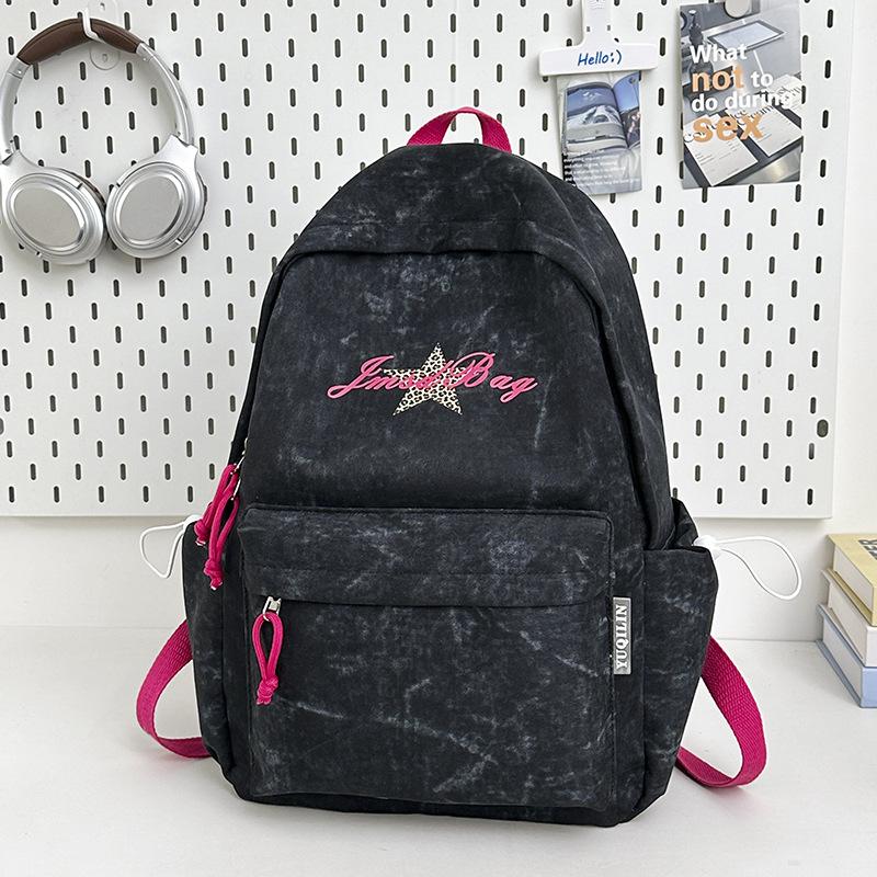 Zaino in stile coreano Schoolbagins per ragazze, studenti delle scuole medie, zaino di nicchia, zaino casual da pendolare per scuola superiore per uomini