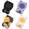 Silicone Mouse Pad Wrist Rest Cartoon Cat Cat-shaped Mouse Pad Cute Non-slip Mouse Pad  Office
