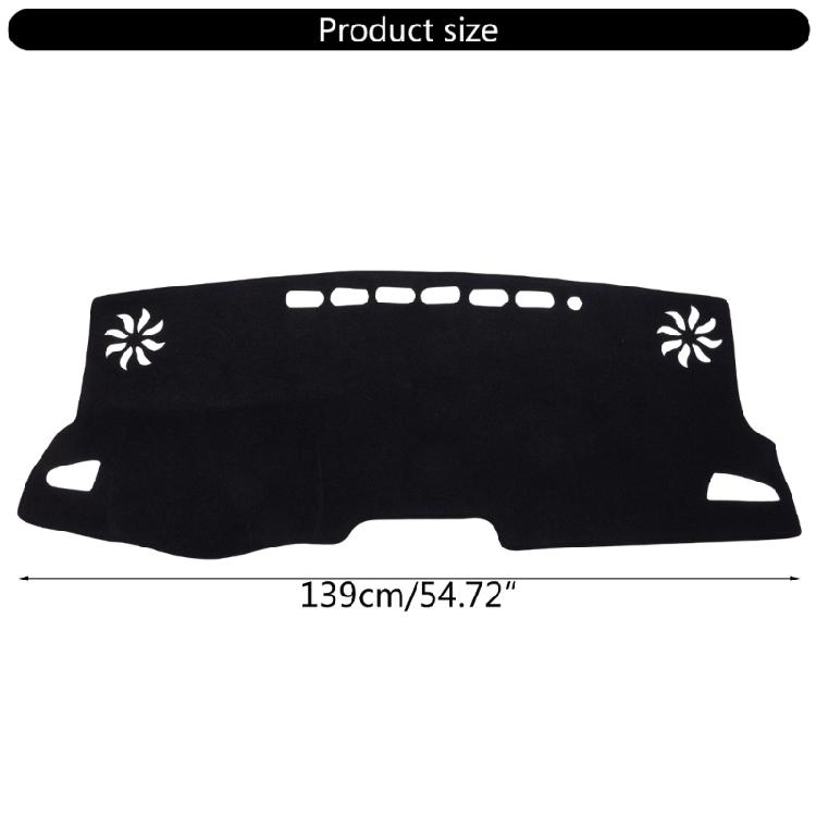 Dash Board Cover Dashboard Mat Pad Sun Protection Anti-Vertigo Mat Blanket
